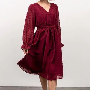 Baltic Born Parsley Dot Midi Dress